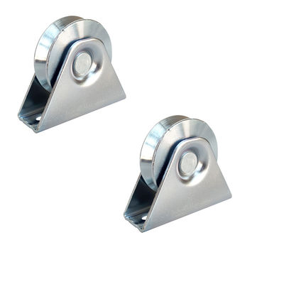 Bánh xe cổng trượt 40mm Ròng rọc hỗ trợ trục vít bên trong có kênh