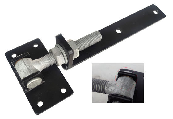Bản lề cổng hàng rào trang trại Thép có thể điều chỉnh Q235 Sắt