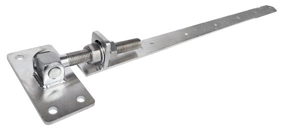 Thép hàn Q235 Cổng bản lề Phần cứng 730MM Mạ kẽm