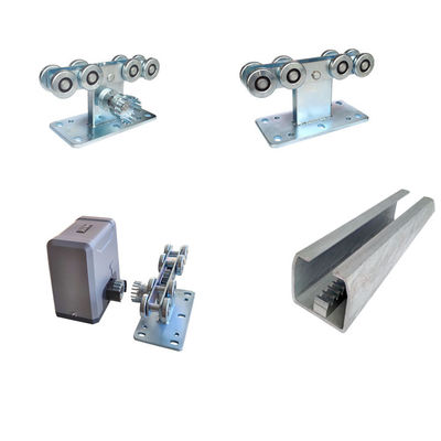 3 '' Bánh xe cổng công xôn có thể điều chỉnh Vàng trắng kẽm bột tráng