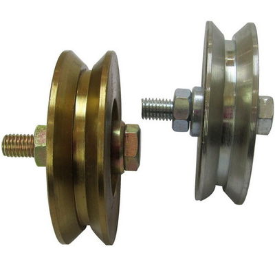 Bánh xe cổng trượt với bu lông bạc đạn đơn U rãnh