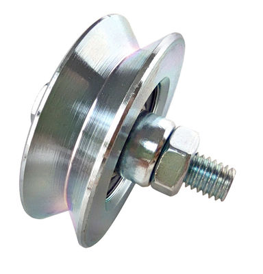 Bánh xe cổng trượt với bu lông bạc đạn đơn U rãnh