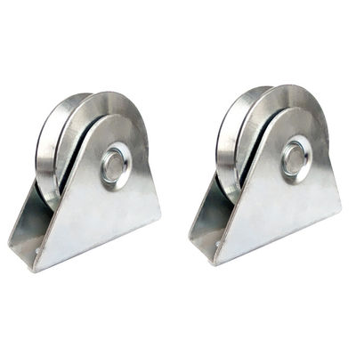 Thép không gỉ V rãnh Cổng trượt Bánh xe lăn 3 inch Nhiệm vụ nặng