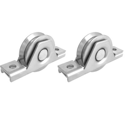 Thép không gỉ V rãnh Cổng trượt Bánh xe lăn 3 inch Nhiệm vụ nặng