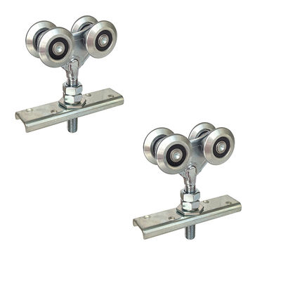 Xe đẩy thép mạ kẽm 38mm Treo cửa cuốn cho hệ thống trượt
