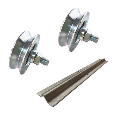 Bánh xe cổng trượt 4 &quot;V rãnh với bạc đạn đôi