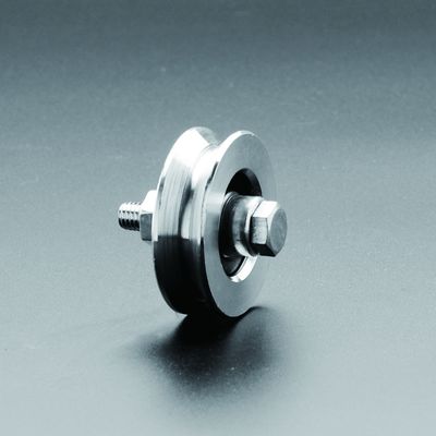 Vòng bi kép Bánh xe cổng trượt với bu lông và rãnh Y