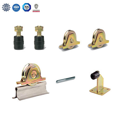Cổng trượt 2 inch Bánh xe cổng trượt Kẽm trắng Kẽm vàng V Y U Rãnh