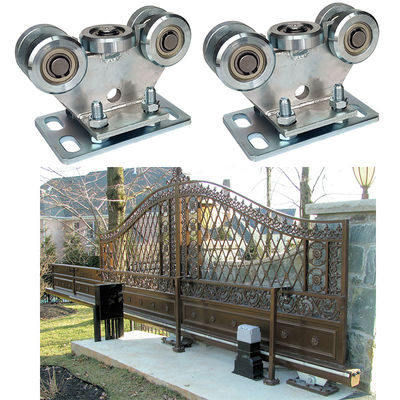 Bánh xe cổng trượt công xôn có thể điều chỉnh bằng sắt Kim loại