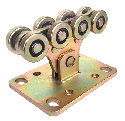 Bánh xe cổng công xôn nhỏ Bánh xe cán thép nặng 8 bánh