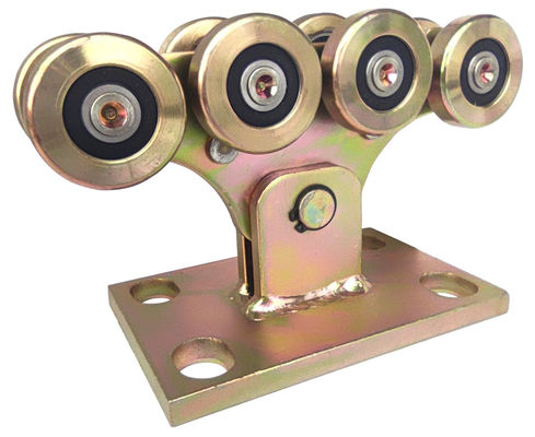 Bánh xe cổng công xôn nhỏ Bánh xe cán thép nặng 8 bánh