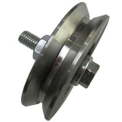 Q235 Bánh xe cổng trượt rãnh kim loại Y có bu lông