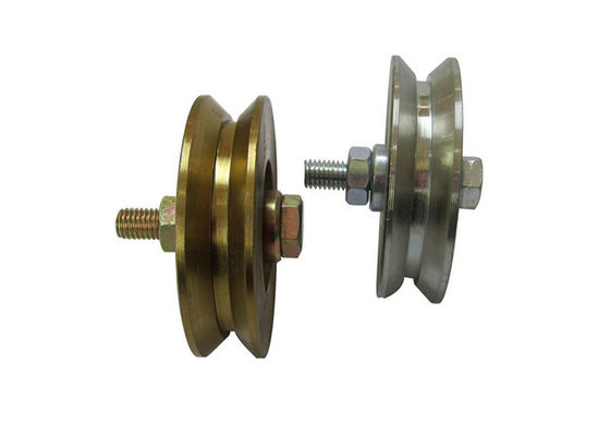 Q235 Bánh xe cổng trượt rãnh kim loại Y có bu lông