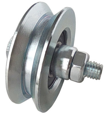 Q235 Bánh xe cổng trượt rãnh kim loại Y có bu lông