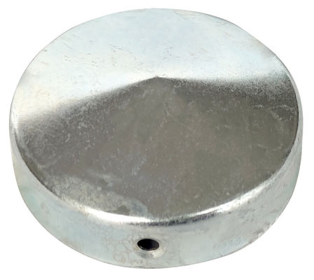 Nắp đăng hình kim tự tháp tròn với mặt bích Dia 2 inch Kết thúc bằng thép đen