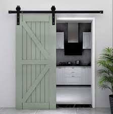 Thiết kế cổ điển đen mờ Bộ lăn theo dõi phần cứng cửa đơn