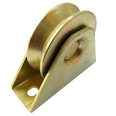 Bánh xe cổng trượt rãnh thép V Q235 kim loại 38mm - 200mm