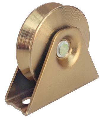 Bánh xe cổng trượt rãnh thép V Q235 kim loại 38mm - 200mm