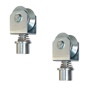 Bánh xe cổng trượt gấp 360 Bi bằng thép không gỉ với lò xo quay