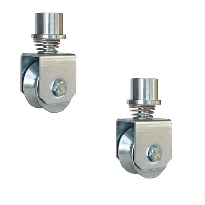 Bánh xe cổng trượt gấp 360 Bi bằng thép không gỉ với lò xo quay