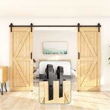 Thanh trượt thiết kế 8ft Gói phần cứng Scheier Dier (bánh xe nói) - Cực kỳ yên tĩnh, Sáng tạo trong tùy chọn thiết kế, tất cả các bộ phận
