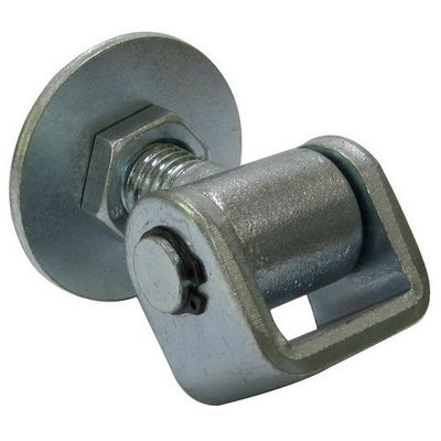 Bản lề cổng mạ kẽm có thể điều chỉnh WIth Tấm tròn