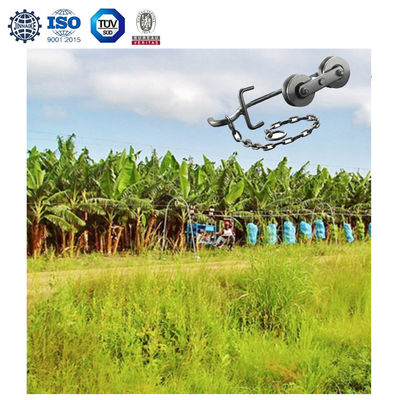 Cáp sắt Q235 Via Para Banano Màu bạc hoặc màu vàng