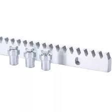 Giá đỡ phản lực Nylon làm bằng thép kẽm trắng 2 Sang trọng 4 Sang trọng 6 Giá đỡ đường sắt sang trọng