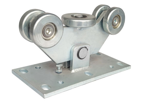 Hệ thống bánh xe vận chuyển cổng sắt Q235 Cantilever Gate Carriage Wheel Kit Hệ thống hạng nặng