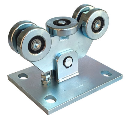 Hệ thống bánh xe vận chuyển cổng sắt Q235 Cantilever Gate Carriage Wheel Kit Hệ thống hạng nặng