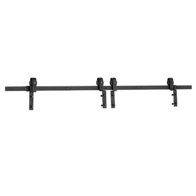 Bánh xe cửa đôi thanh mạ kẽm 8ft Siêu yên tĩnh