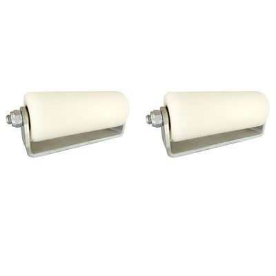 Con lăn dẫn hướng cán bằng nhựa 3 &quot;màu đen Màu trắng cho cổng trượt
