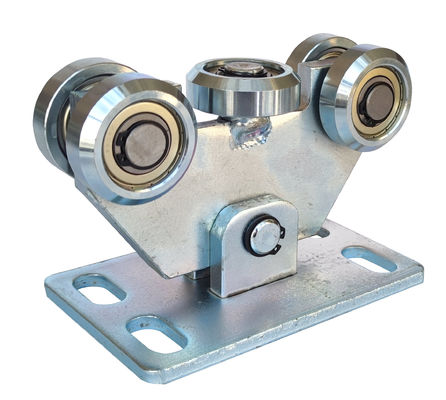 Bánh xe cổng công xôn hạng nặng 68mm Kẽm kẽm trắng Kẽm vàng
